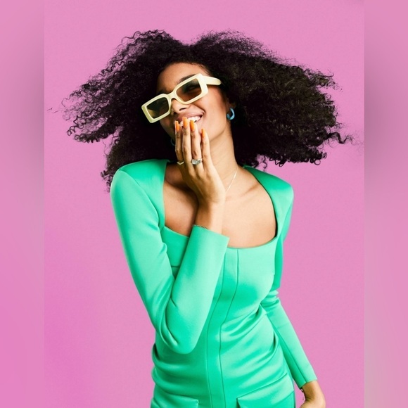 ASOS Green Mini Dress - Picture 3 of 10